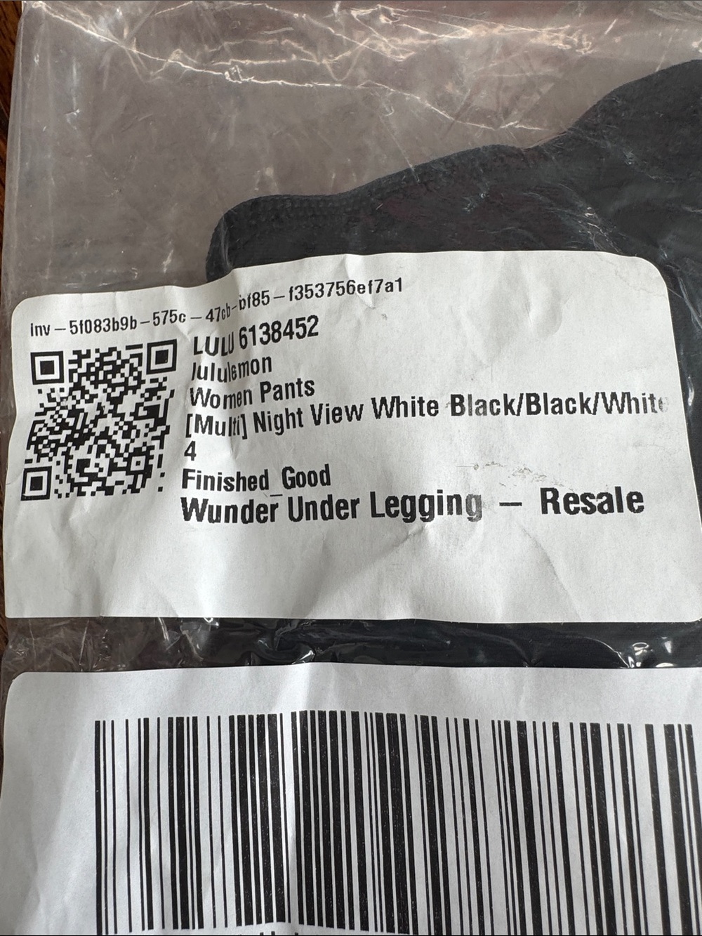 lululemon athletica Black Wunder Under Leggings